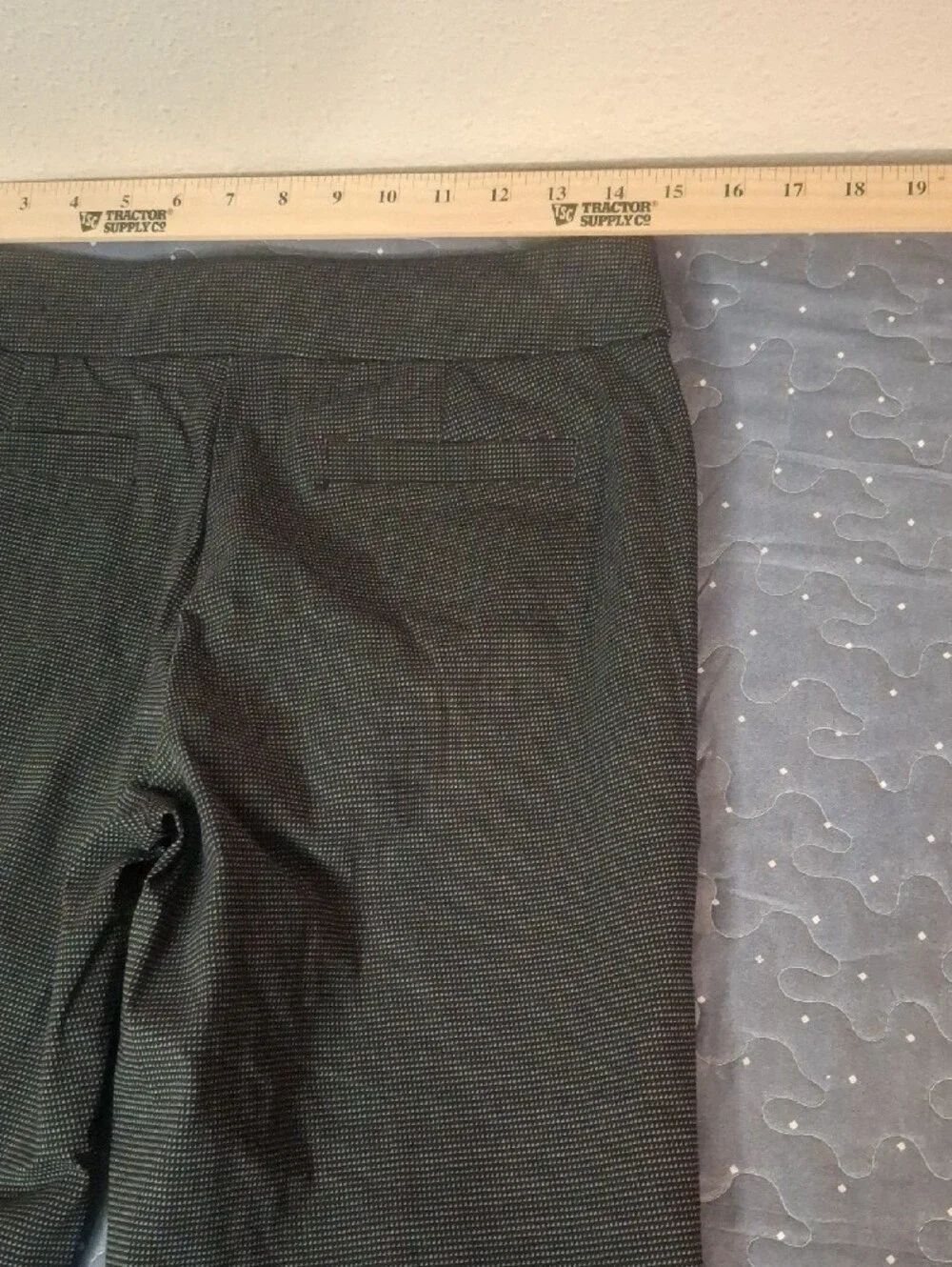 Briggs Pull on Black pants size 6 petite - Picture 6 of 7